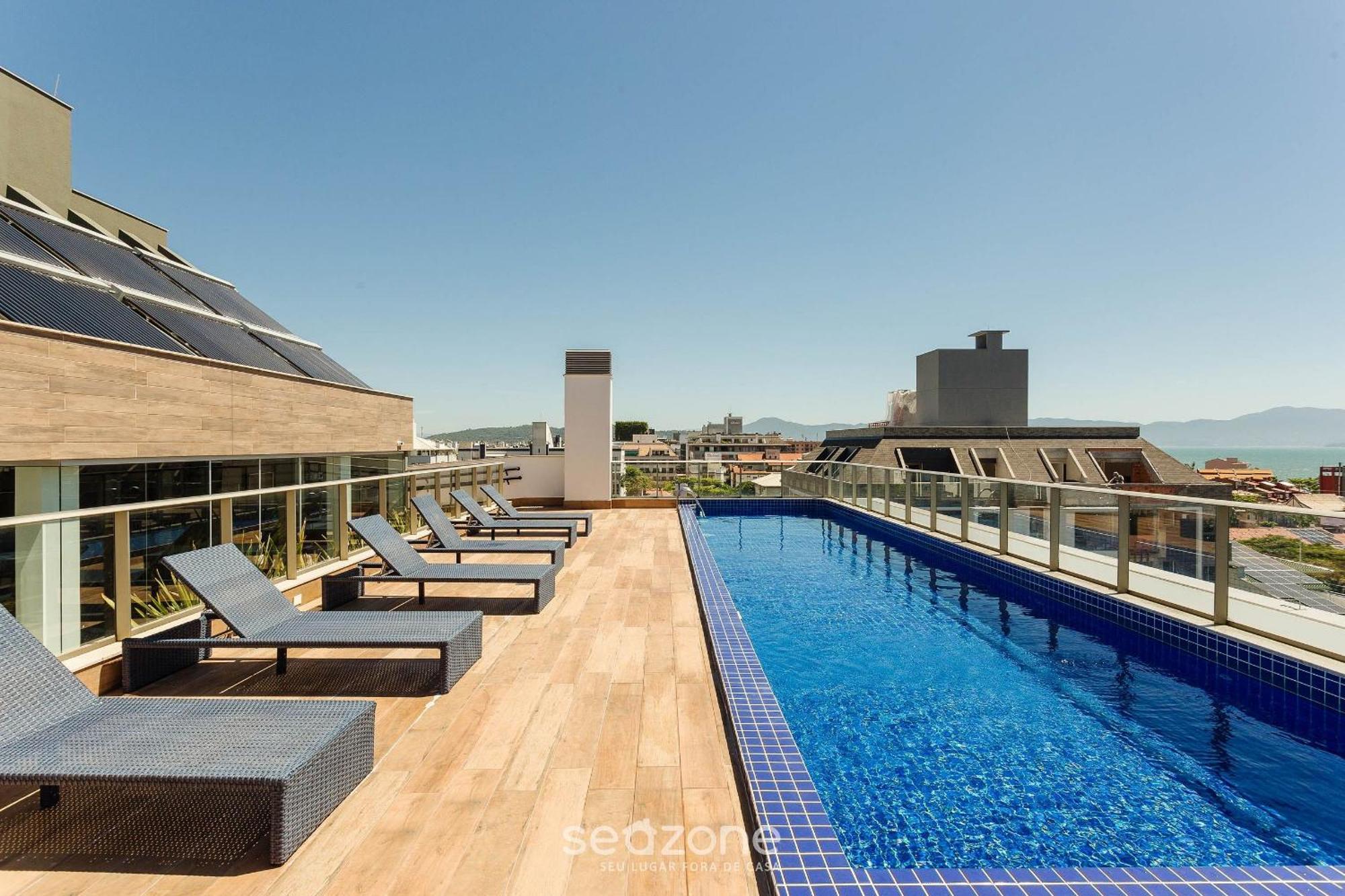 Lindo Studio moderno a 300m da praia Jurerê ELU106 Florianópolis Exterior foto
